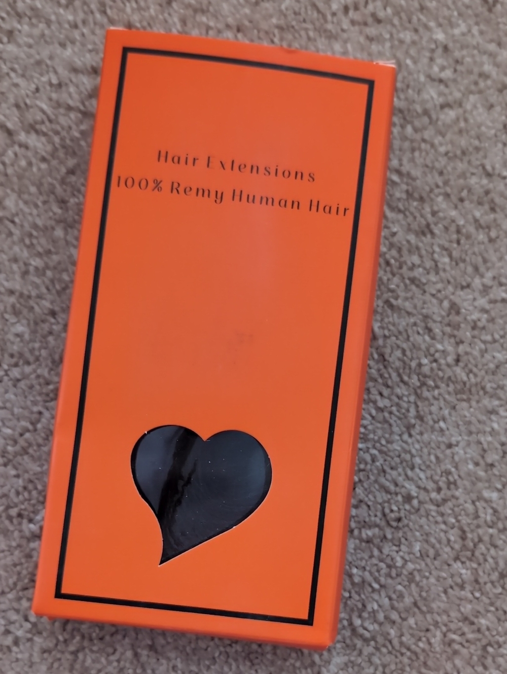 Vibrant Orange 100% Remy Human Hair Extensions